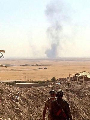 Los kurdos avanzan sobre los terroristas en el norte de Iraq